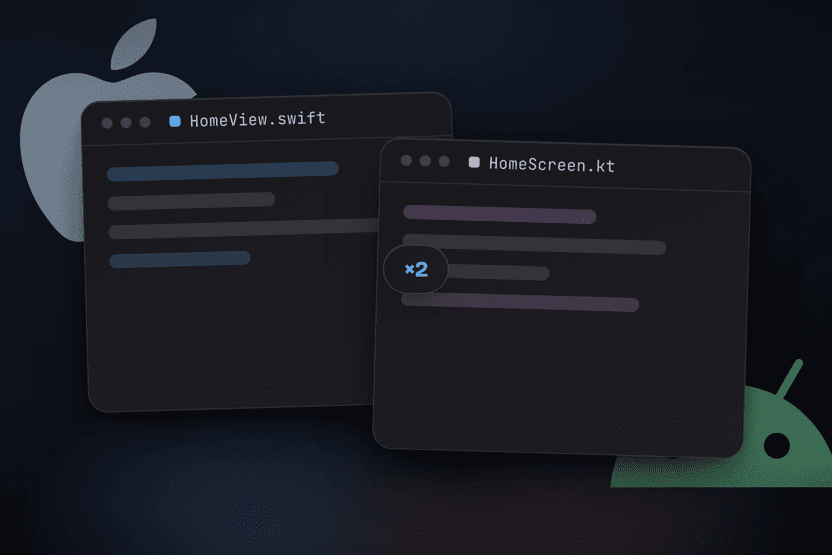 Native iOS + Android port → one Flutter codebase